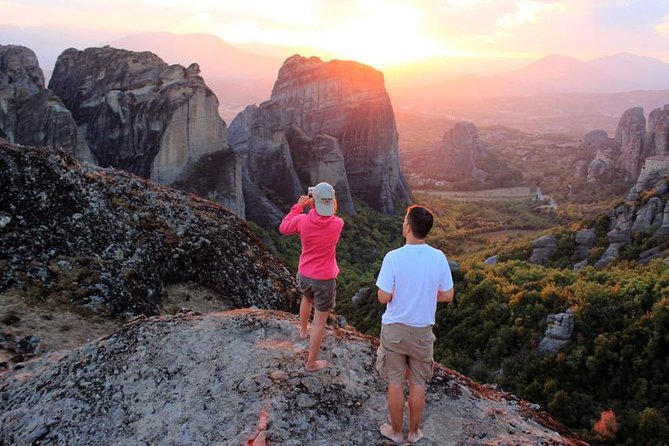 Meteora Sunset with Monastery & Hermit Caves Tour in Small Group - Entering St. Stephen’s without a staircase