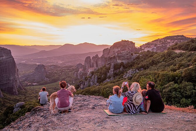 Meteora Sunset with Monastery & Hermit Caves Tour in Small Group - Sunset timing and the four-hour promise