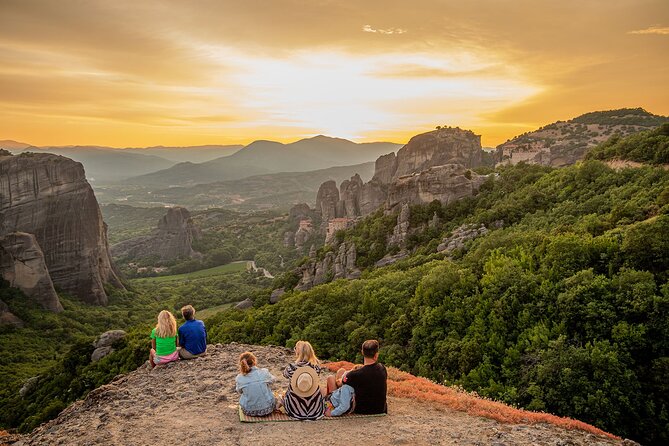Meteora Sunset with Monastery & Hermit Caves Tour in Small Group - Meteora’s rocks, monks, and viewpoints