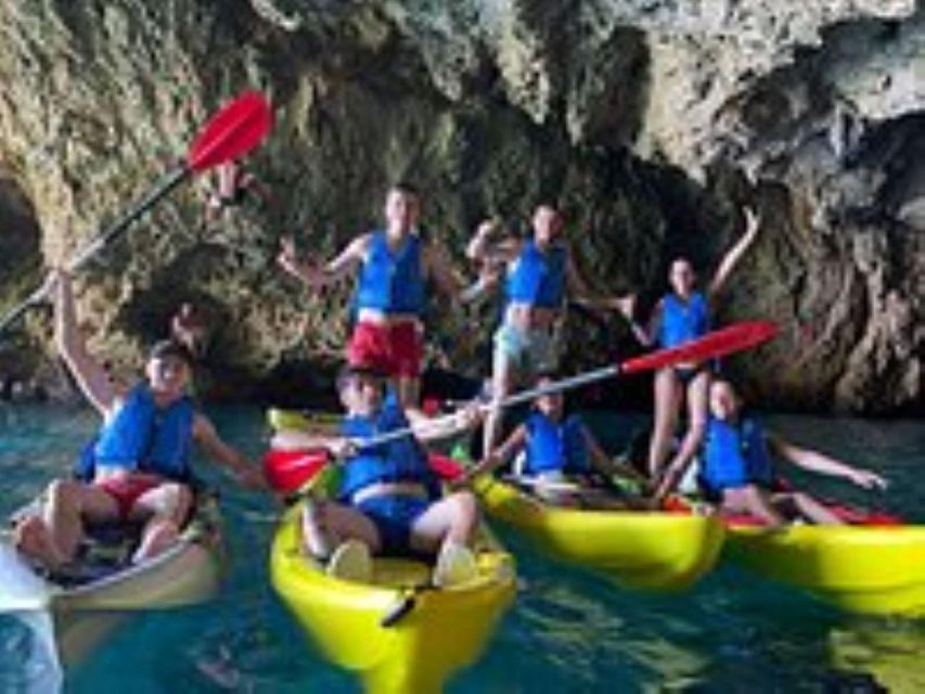 Moraig: Kayak Excursion to Moraig & Cave peces-testos - What the $55 price actually covers