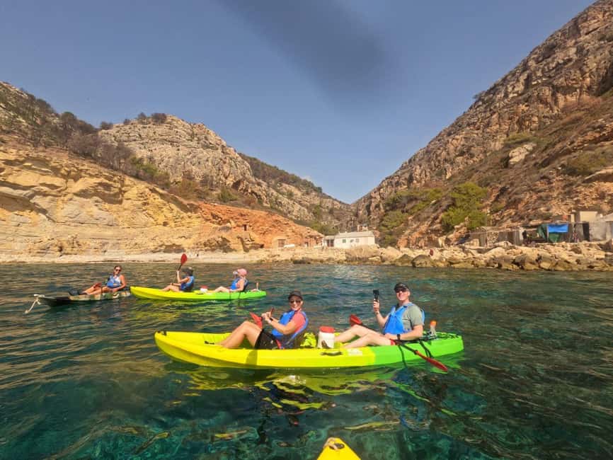 Moraig: Kayak Excursion to Moraig & Cave peces-testos - Who will enjoy this kayak trip most