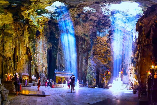 Morning Small group to Marble Mountains - Am Phu Cave - Monkey Mountain - Am Phu Cave and the idea of heaven and hell