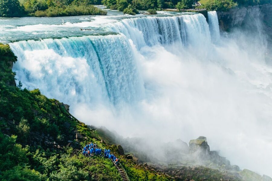 Niagara Falls: Cave of the Winds, Boat Ride, & Trolley Tour - Five trolley stops around the state park