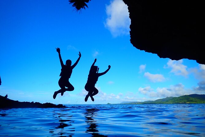 Okinawa Ishigaki Blue Cave Snorkeling Tour - Entering the Blue Cave on Ishigaki’s northern shore
