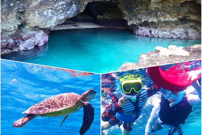 Okinawa Ishigaki Blue Cave Snorkeling Tour - Snorkeling through the fish-filled trench
