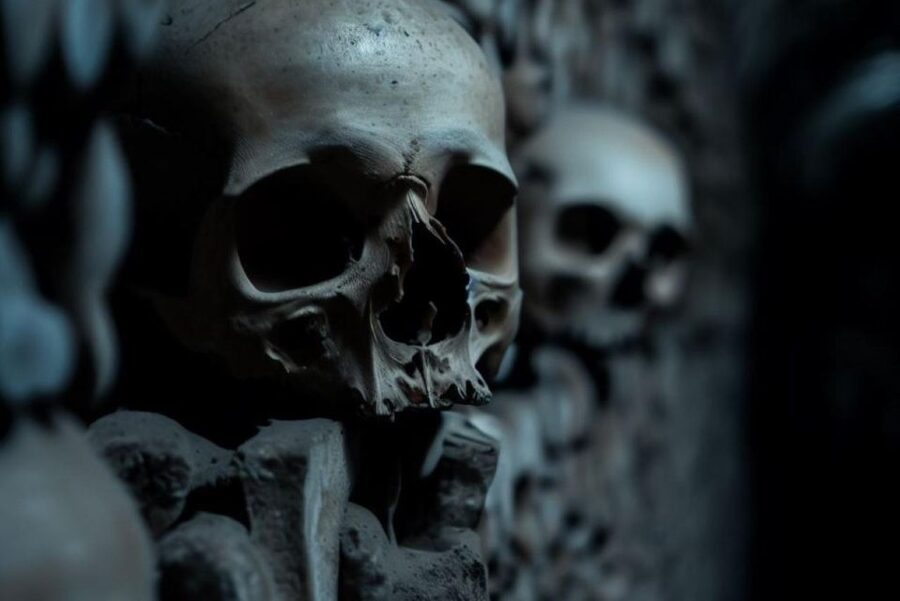Paris: Catacombs, Audio Guide, and River Cruise Option - The bone-lined chambers and their uneasy beauty