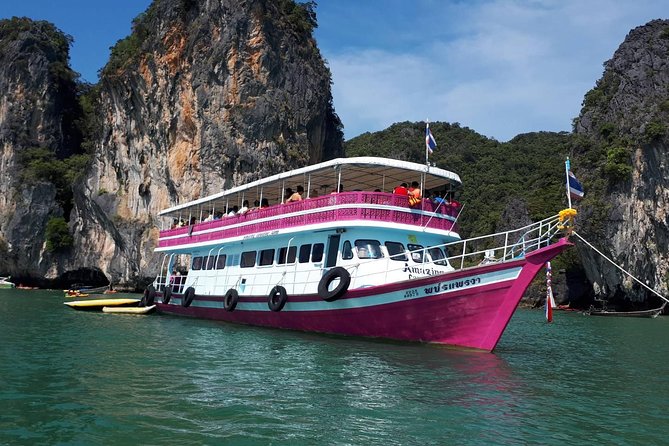 Phang Nga Bay Sea Cave Canoeing & James Bond Island by Big Boat - Thai buffet lunch and snacks on the return cruise