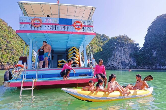 Phang Nga Bay Sea Cave Canoeing & James Bond Island by Big Boat - What $99 gets you