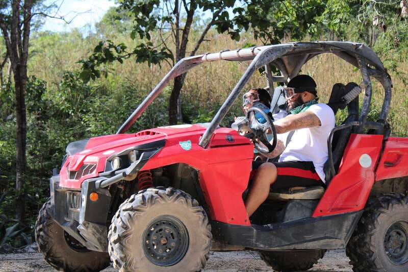 Playa del Carmen: Riviera Maya Buggy Tour with Cenote Swim - The 18-mile drive through the jungle