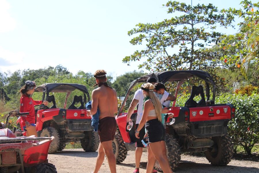 Playa del Carmen: Riviera Maya Buggy Tour with Cenote Swim - Swimming in a Maya cenote
