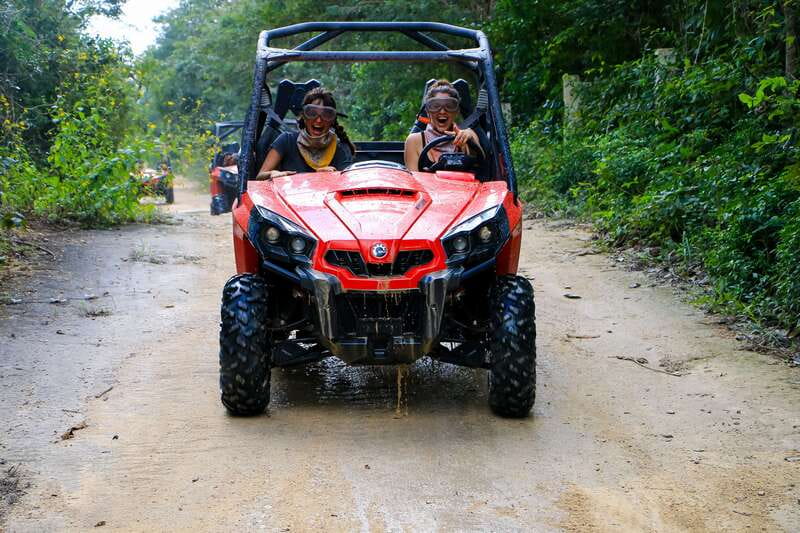 Playa del Carmen: Riviera Maya Buggy Tour with Cenote Swim - Getting picked up in Playa del Carmen
