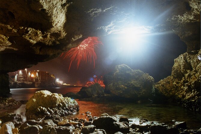 Polignano a Mare boat tour emotions, caves, diving and appetizers - Grotta Piana and the best swim setting