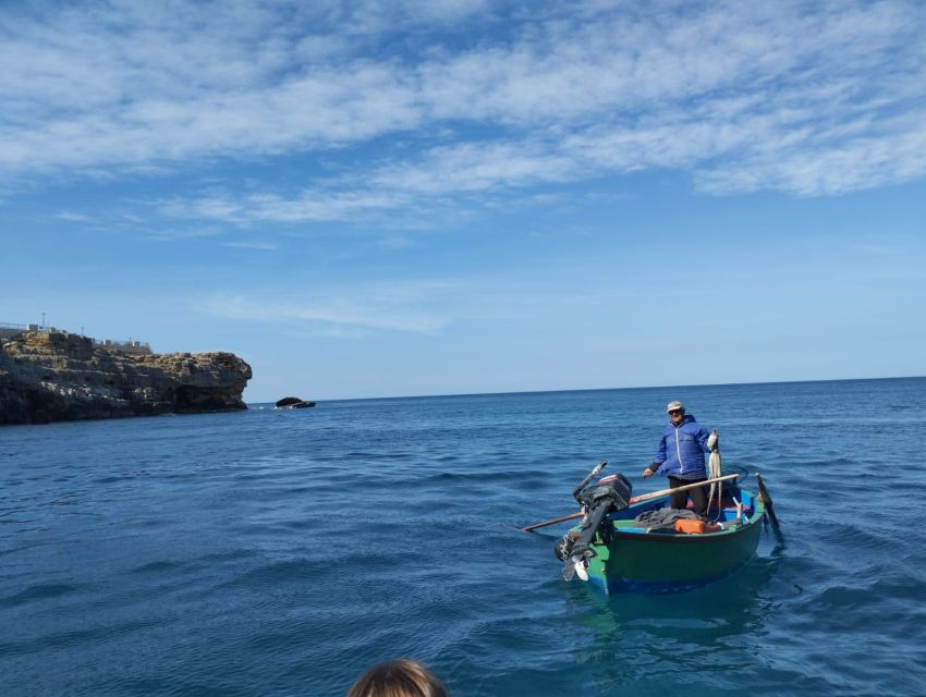 Polignano a Mare: Speedboat Cruise to Caves with Aperitif - The swim stop near Polignano
