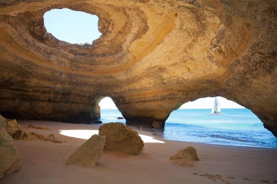 Portimao: Benagil Caves & Coastline Cruise - Seeing Algar de Benagil From the Sea