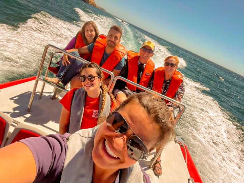 Portimão: Carvalho & Marinha Beach, Benagil Cave Boat Tour - The narrow passage toward Benagil