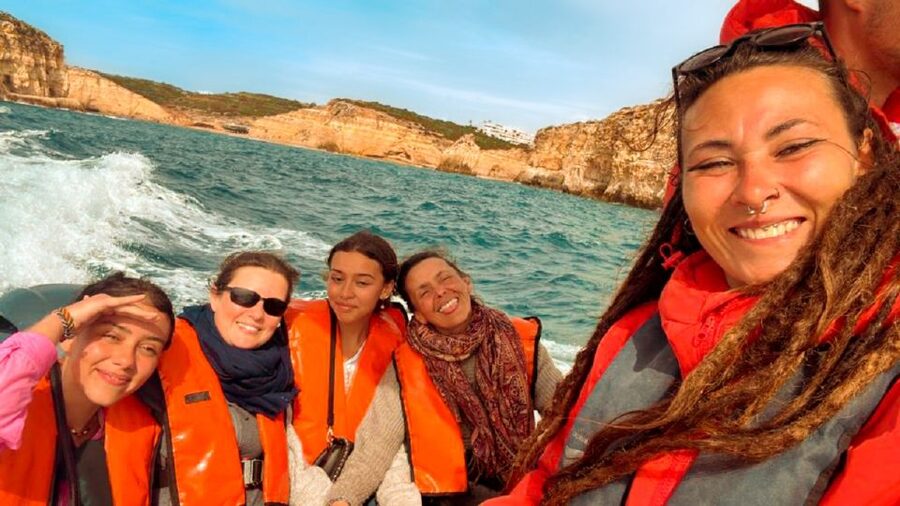 Portimão: Carvalho & Marinha Beach, Benagil Cave Boat Tour - From Praia da Rocha to Carvoeiro’s cliff coast