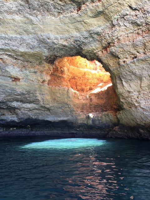 Portimão: Caves, Benagil and Algarve Coastline Boat Tour - Leaving Portimão Marina at Gate J