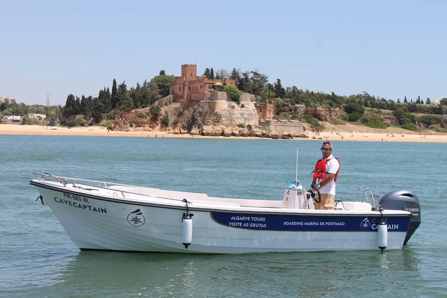 Portimão: Caves, Benagil and Algarve Coastline Boat Tour - Stopping for swimming and snorkeling