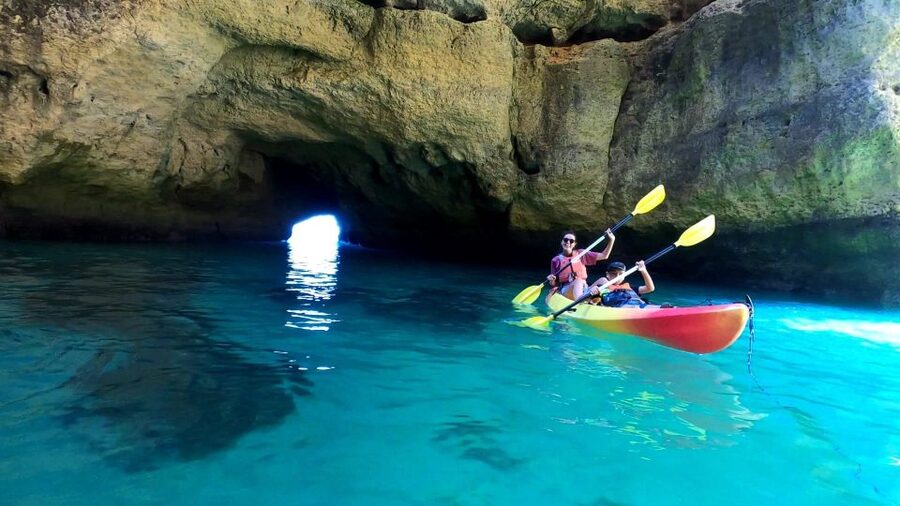 Portimão: Kayak Tour of Benagil Caves - The smaller caves are part of the real reward