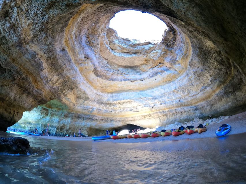 Portimão: Kayak Tour of Benagil Caves - What the $49 price really covers