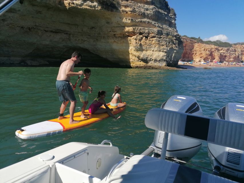 Portimão: Private Benagil Cave Boating Tour - Alfanzina Lighthouse and the famous beaches