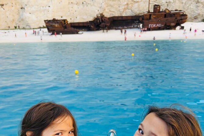 Private 7m 250hp speed boat tour Shipwreck Blue caves up to 8pax - Captain Leo and the human side of the trip