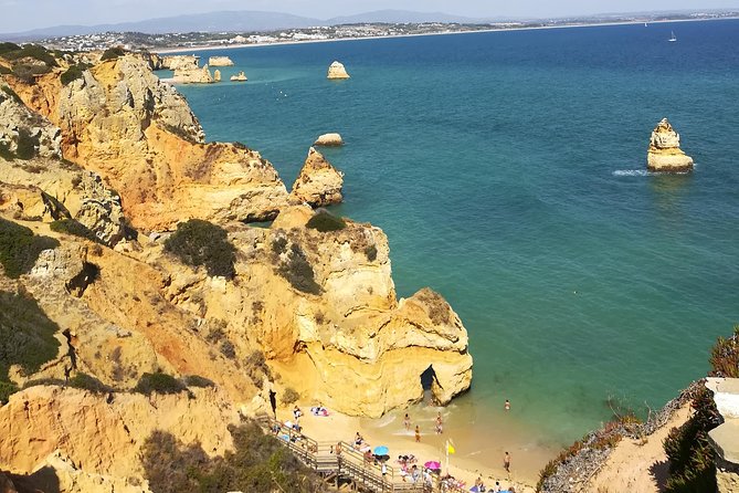 Private Algarve: Benagil Caves, Lagos Cliffs & Hidden Beaches - Praia da Marinha: a classic beach viewpoint