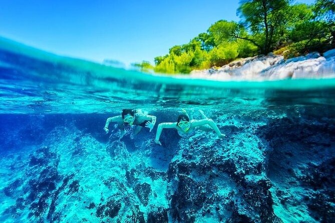 Private Boat Tour-Elafiti islands,Blue and green cave,Sandy Beach - Lopud’s Šunj Beach and shallow swimming