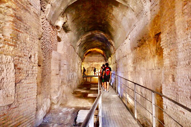 Private Guided Tour of Colosseum Underground OR Arena and Forum - From the Arch of Constantine into the Roman Forum