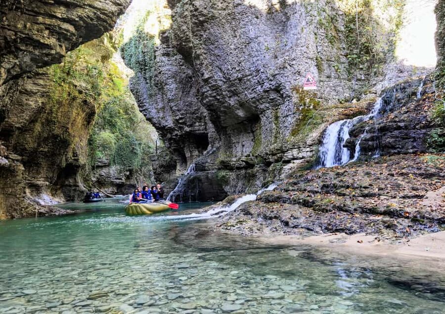 Prometheus Cave, Martvili & Okatse Canyon from Kutaisi - Starting in Kutaisi and settling into the minivan