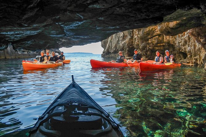 Pula Kayak, Cliffs & Snorkeling Adventure - Exploring the cliffs, rocks, and coastal caves