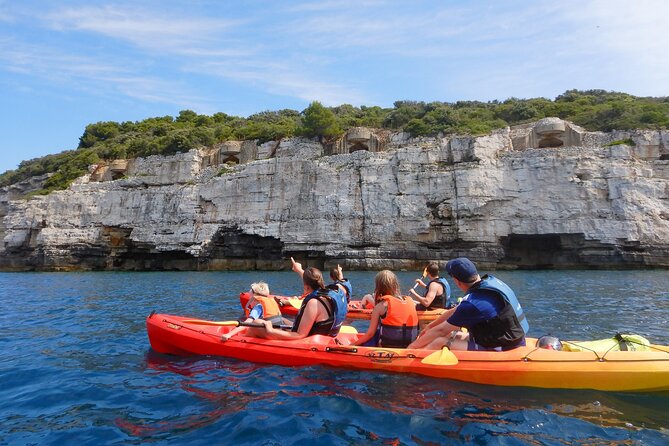 Pula Kayak, Cliffs & Snorkeling Adventure - Cliff jumping and how much activity to expect