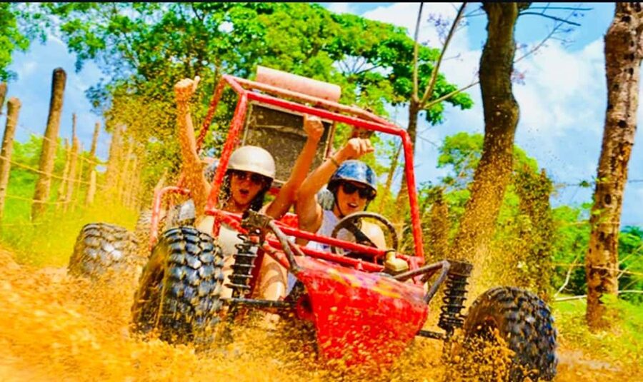 Punta Cana: Buggy or ATV Tour on the Beach and Cenote Visit - Leaving Punta Cana for the muddy back roads