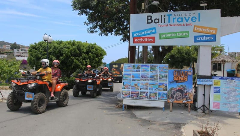 Rethymno Bali & Panormo:Quad Safari & visit Cave 57km 4hours - Leaving Bali for the Cretan countryside