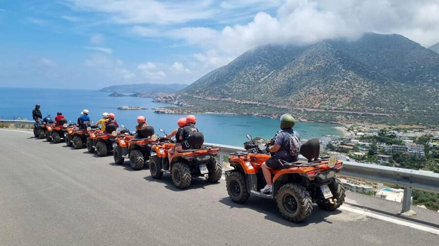 Rethymno Bali & Panormo:Quad Safari & visit Cave 57km 4hours - Views toward Psiloritis and Mount Idi