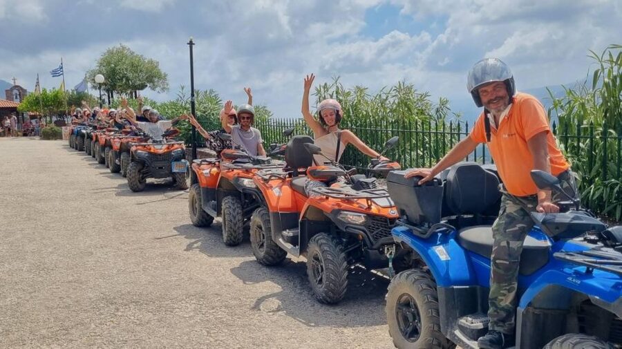 Rethymno Bali & Panormo:Quad Safari & visit Cave 57km 4hours - What the quad experience feels like