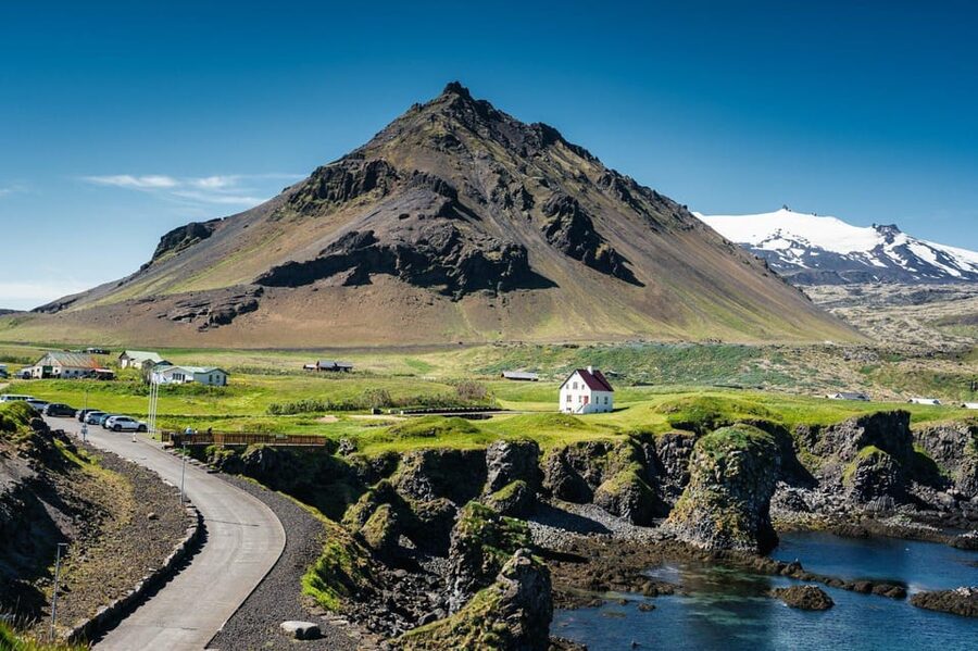 Reykjavik: Snæfellsnes Day Trip with Vatnshellir Lava Cave - Churches add history without taking much time