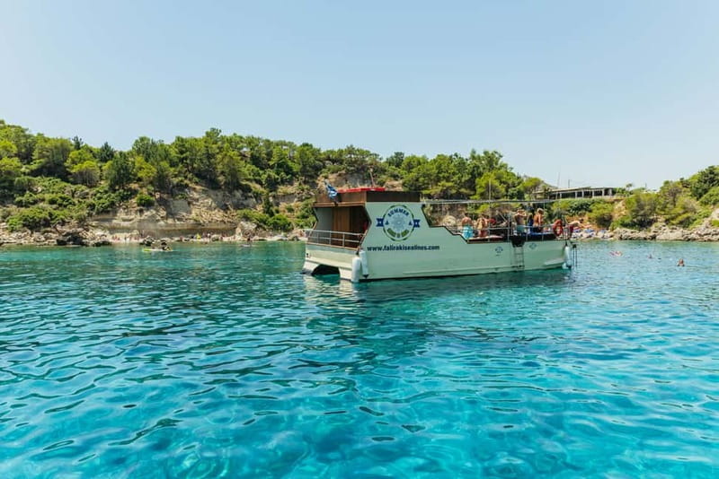 Rhodes: Anthony Quinn, Ladiko and Caves All-Inclusive Cruise - Ladiko Bay and the final swim