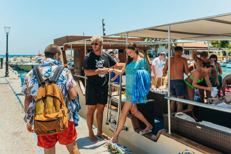 Rhodes: Anthony Quinn, Ladiko and Caves All-Inclusive Cruise - What the open bar adds to the value