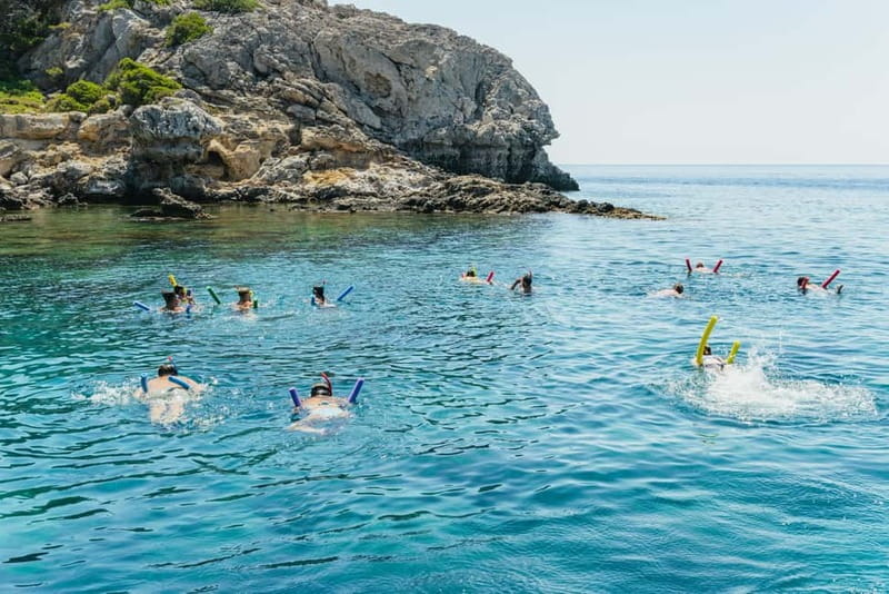 Rhodes: Anthony Quinn, Ladiko and Caves All-Inclusive Cruise - Settling into the Aphrodite catamaran