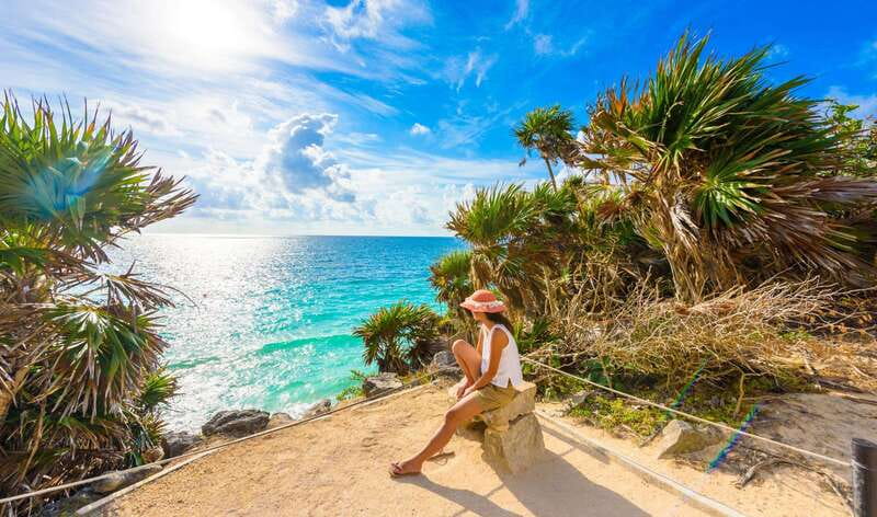 Riviera Maya: Tulum Ruins and 2 Cenotes Half-Day Tour - Cenote Mariposa: a cool change of pace