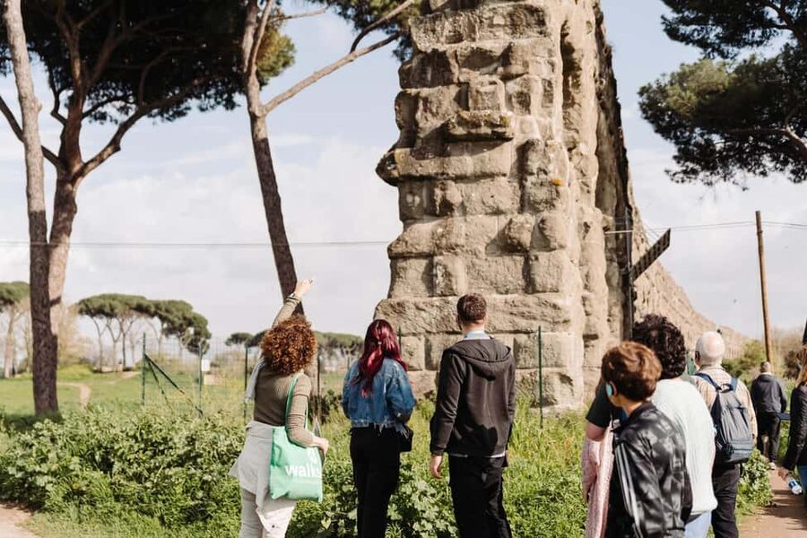 Rome: Appian Way, Aqueducts, and Catacombs Tour - Aqueducts in the open countryside