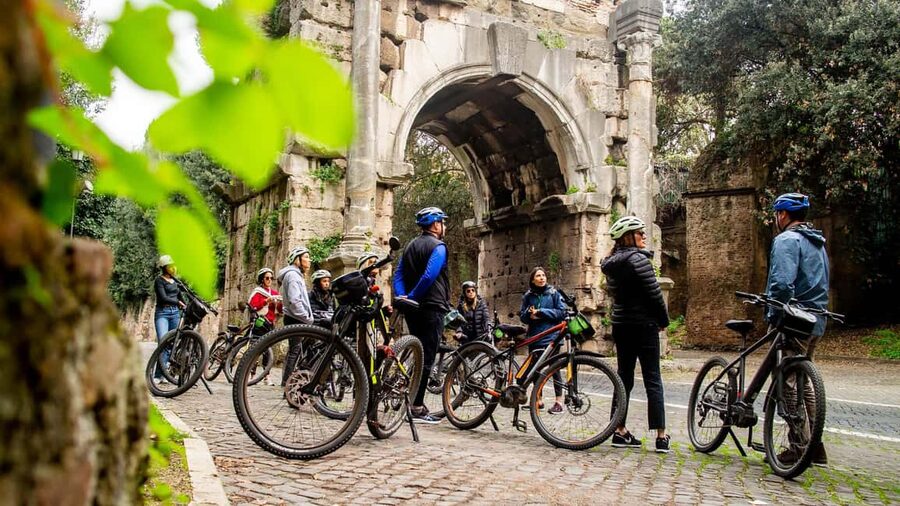 Rome: Appian Way Aqueducts Bike Tour (UPG Catacombs & Lunch) - St. Callixtus Catacombs in the five-hour version