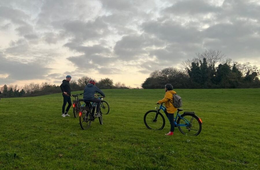 Rome: Appian Way & Catacomb Sunset E-bike Tour with Aperitif - The e-bike, terrain, and fitness question