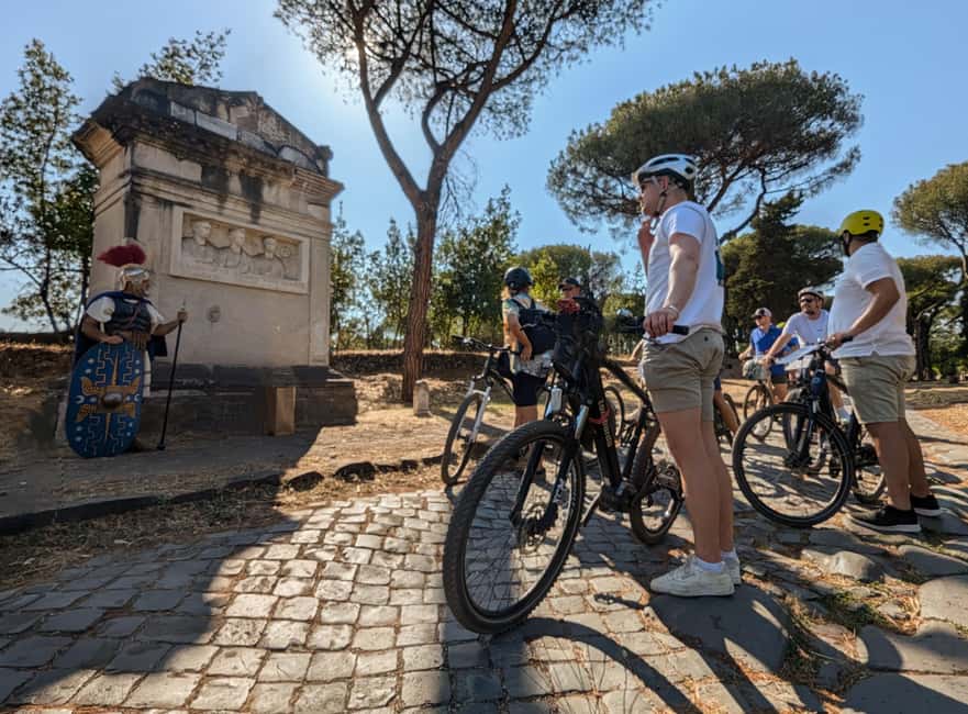 Rome: Appian Way, Catacombs & Aqueducts by eBike + Transfer - The five things that matter most