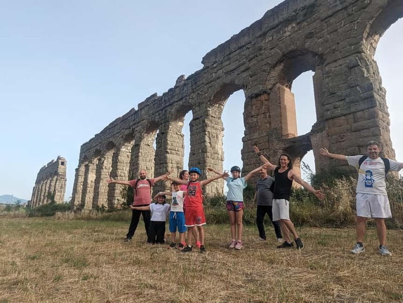 Rome: Appian Way, Catacombs & Aqueducts by eBike + Transfer - Catacombs first, with history below ground