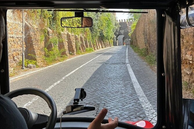 Rome Catacomb & Appian Way Small-Group Tour by Golf Cart - San Sebastiano and the ancient Roman suburbs