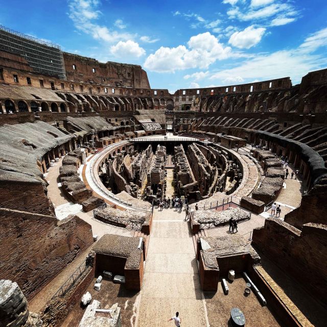 Rome: Colosseum Tour with Underground and Arena Floor Access - How the 75-minute schedule works