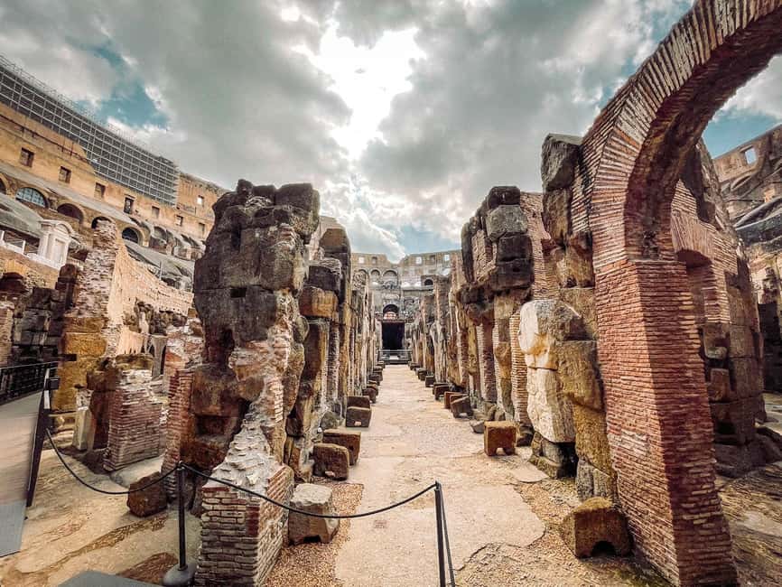 Rome: Colosseum Underground and Arena Tour - Entering the Colosseum’s upper levels