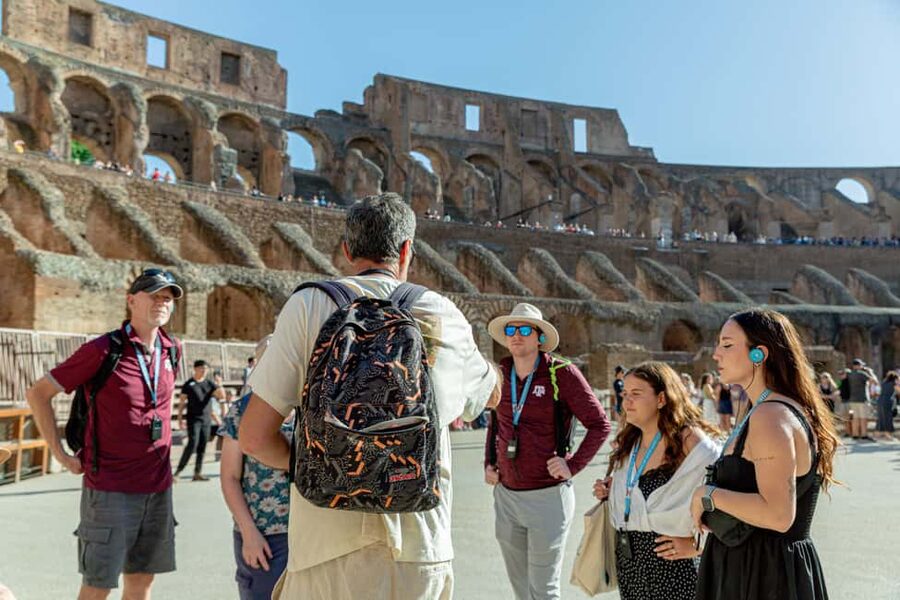 Rome: Colosseum Underground Experience, with Roman Forum - Palatine Hill and the view over ancient Rome